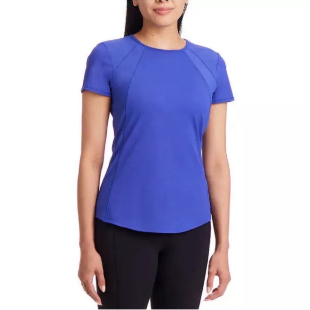 Spyder Blue Fitted Short Sleeve T-Shirt